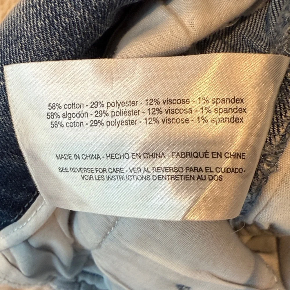 Gloria Vanderbilt Light Blue Denim Pants